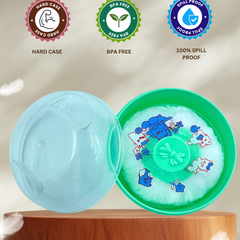 Minty Fresh Soft Powder Puff  Box