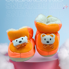 Glow Paws Orange Shoes / Booties