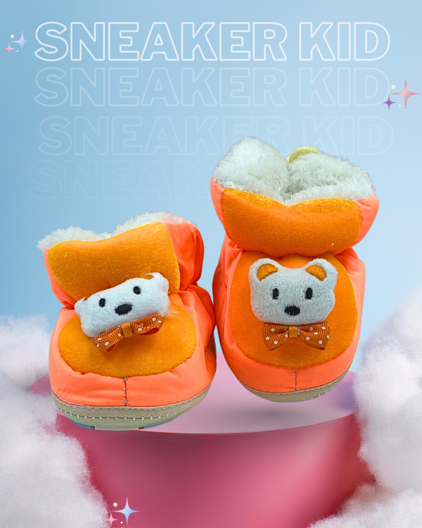 Glow Paws Orange Shoes / Booties