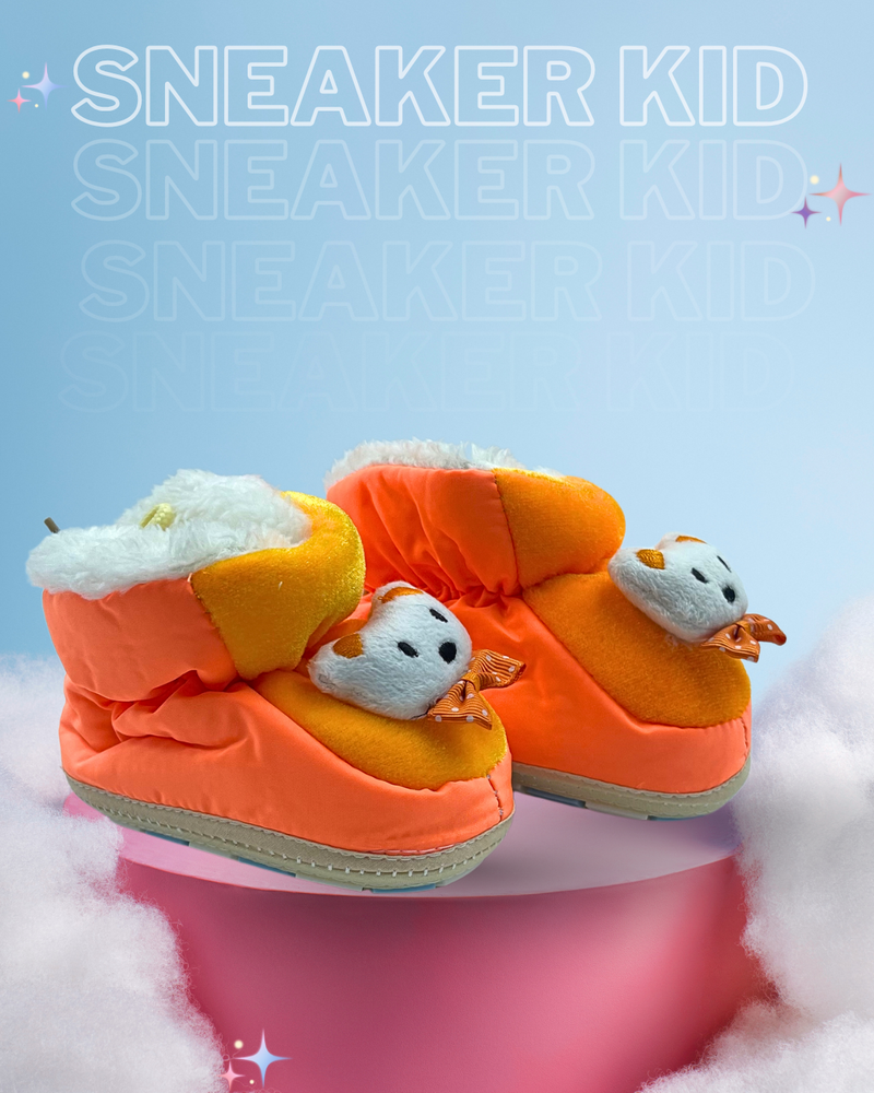 Glow Paws Orange Shoes / Booties