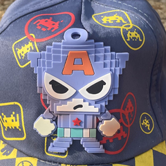 Mini Avenger Hero Pixel Cap