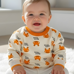 Tiny Rider Summer Baby T-shirt- Orange