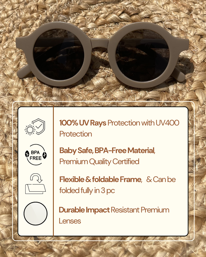 Aura Shade Fully Foldable Baby Sunglasses