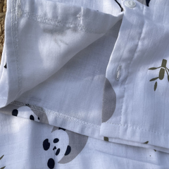 Panda Hug 100% Soft Baby Muslin Outfit Set