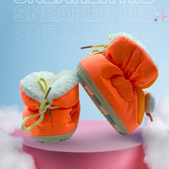 Glow Paws Orange Shoes / Booties
