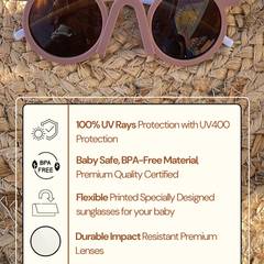 Tiny Tints Flexible Baby Sunglasses