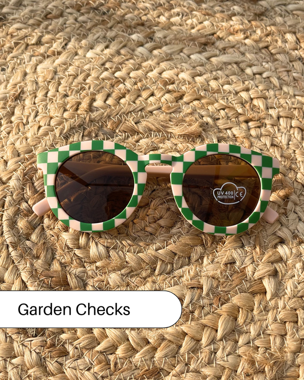 Bunny Bloom Baby Cap + Garden Grass Sunglasses Combo 🧢 🕶️