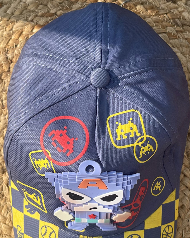 Mini Avenger Hero Pixel Cap