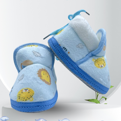 Blue Wild Baby Shoes / Booties