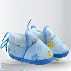 Blue Wild Baby Shoes / Booties