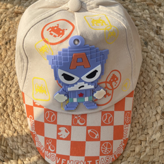 Mini Avenger Hero Pixel Cap