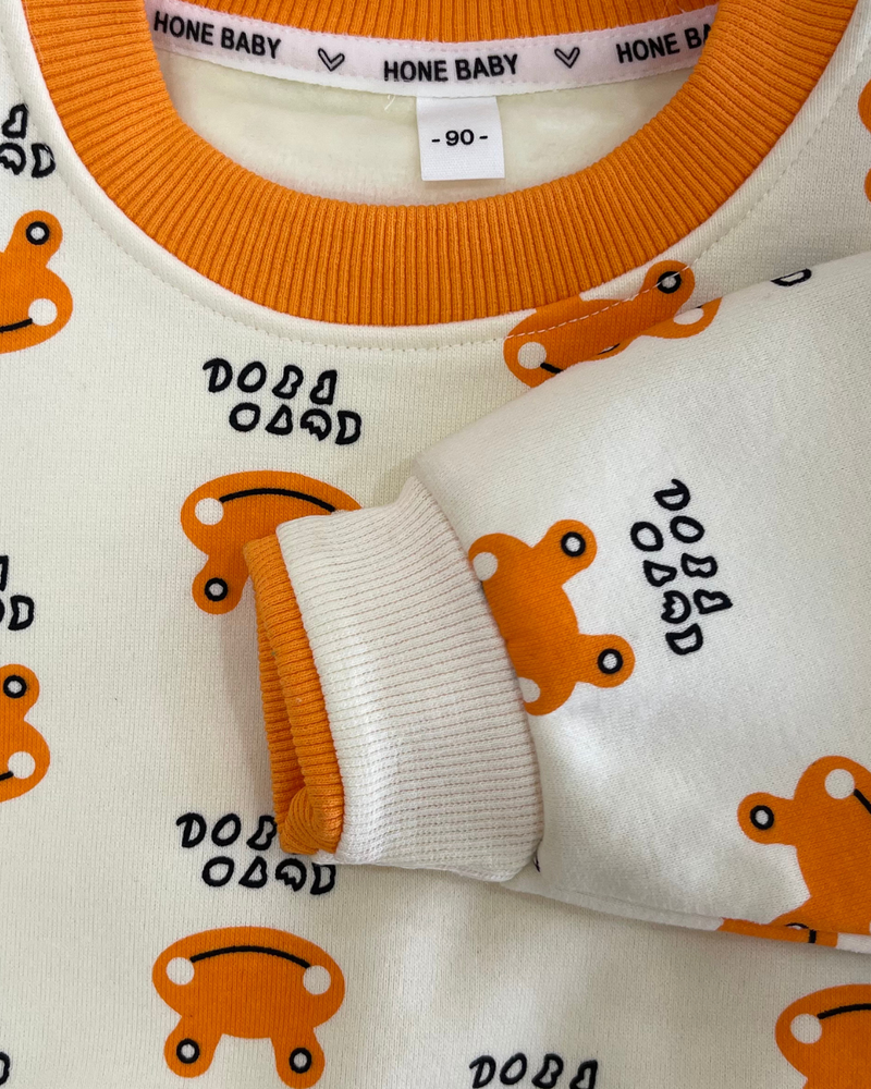 Tiny Rider Summer Baby T-shirt- Orange