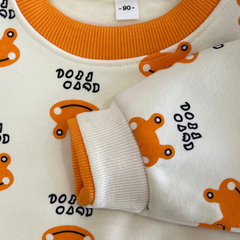 Tiny Rider Summer Baby T-shirt- Orange