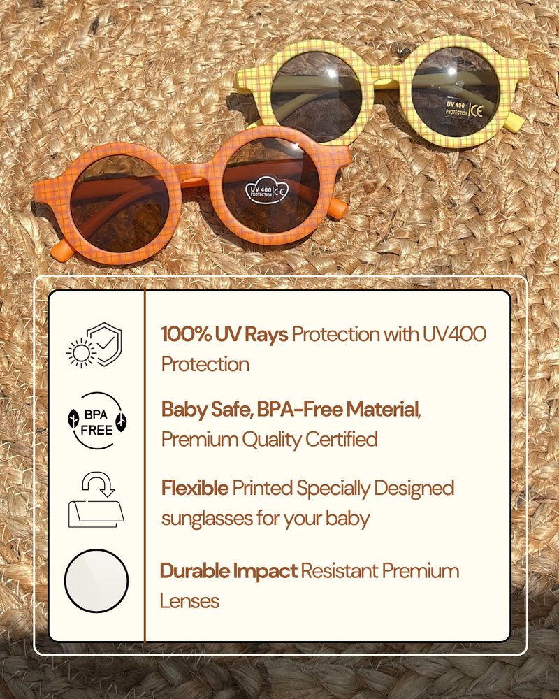 Sun Nest Flexible Baby Sunglasses