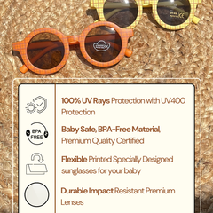 Sun Nest Flexible Baby Sunglasses