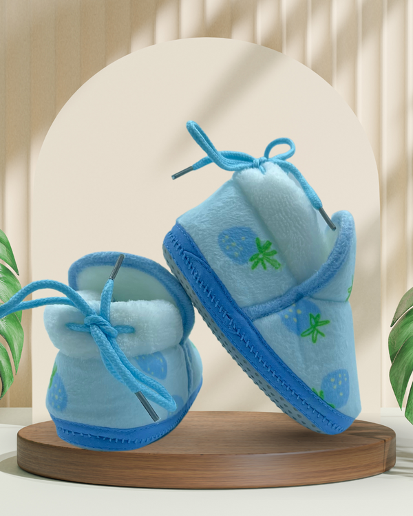Cloud Berry Walk Baby Shoes / Booties