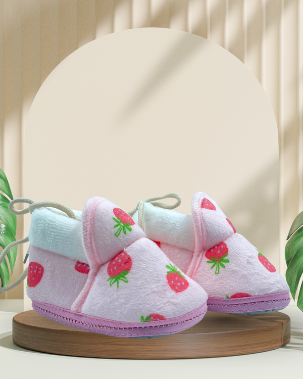 Rosy Berry  Baby Shoes / Booties