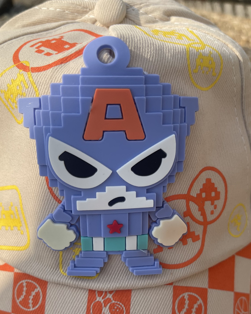 Mini Avenger Hero Pixel Cap