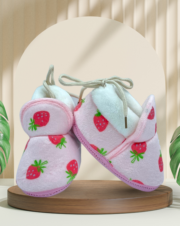 Rosy Berry  Baby Shoes / Booties