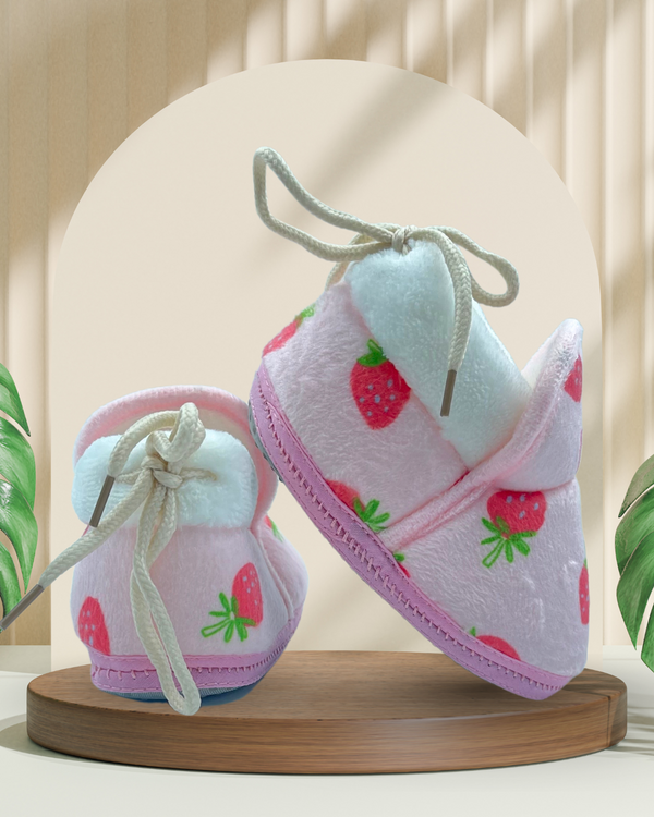 Rosy Berry  Baby Shoes / Booties