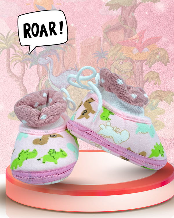 Lush Step Dino Baby Shoes / Booties
