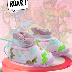 Lush Step Dino Baby Shoes / Booties
