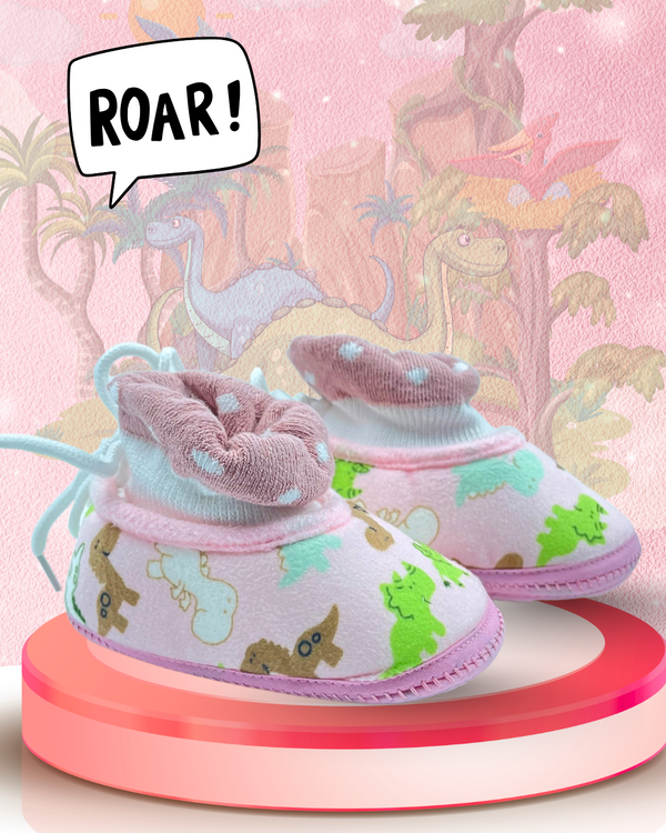 Lush Step Dino Baby Shoes / Booties