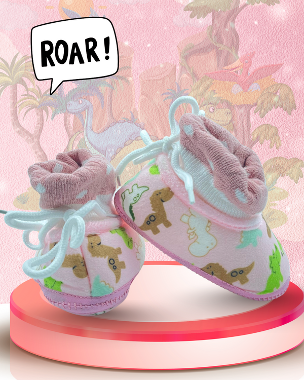 Lush Step Dino Baby Shoes / Booties