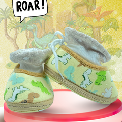 Jungle Pals Dino Baby Shoes / Booties