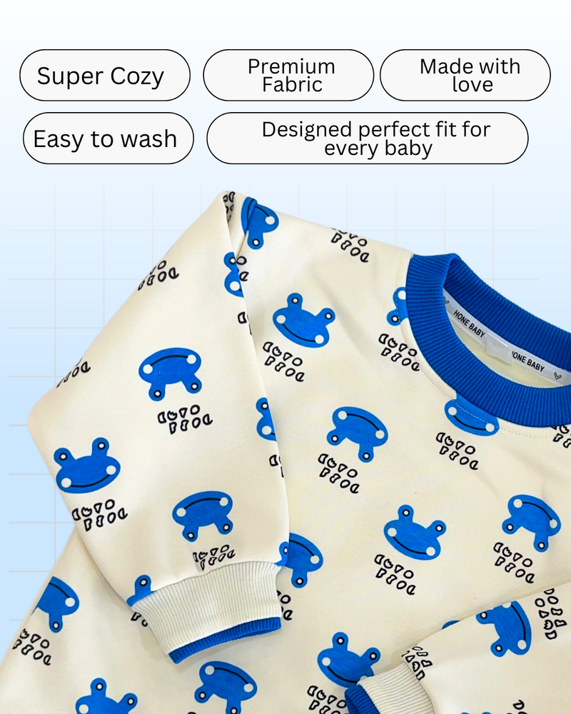 Tiny Rider Summer Baby T-shirt- Blue