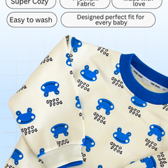 Tiny Rider Summer Baby T-shirt- Blue