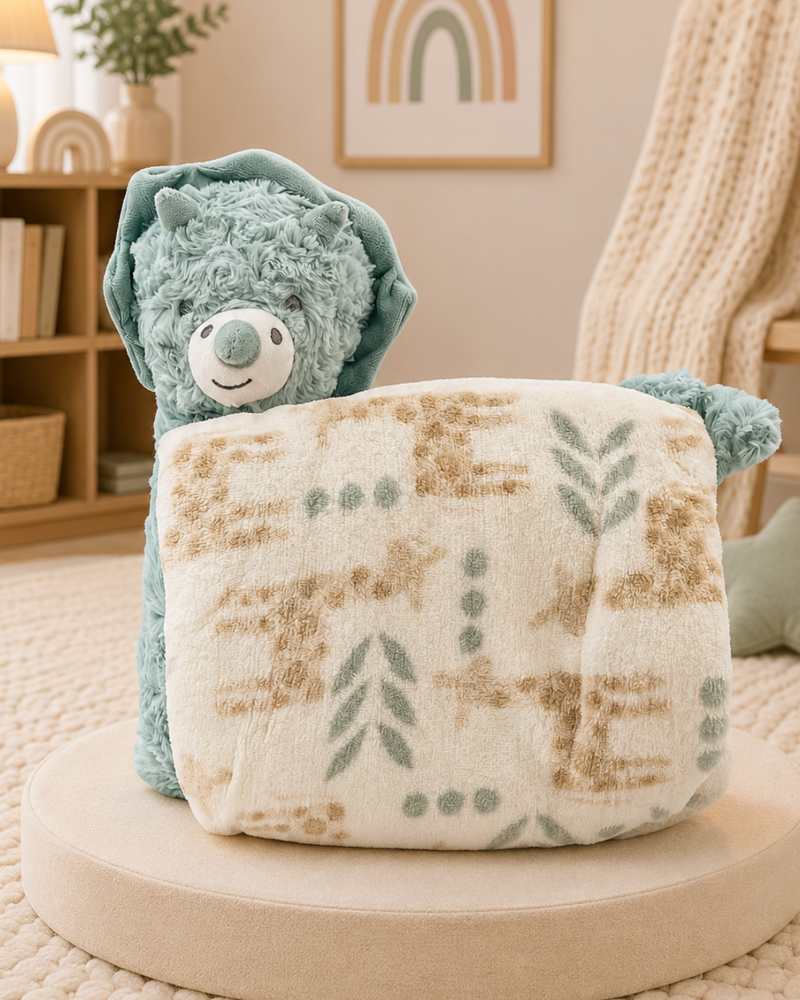 3 in 1 Cloud Cuddle Sheep Pillow Toy With Blanket ☁️🤍