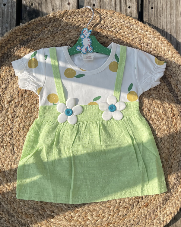 Little Leaf Baby Frock
