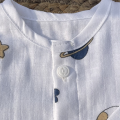 Little Cosmo 100% Soft Baby Muslin Outfit Set