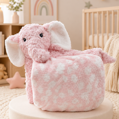 3 in 1 Cloud Cuddle Sheep Pillow Toy With Blanket ☁️🤍