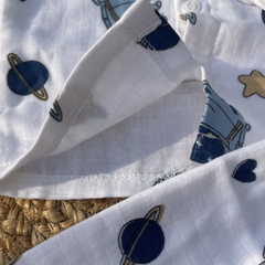 Little Cosmo 100% Soft Baby Muslin Outfit Set