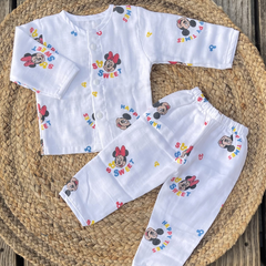 Tiny Smiles 100% Soft Baby Muslin Outfit Set