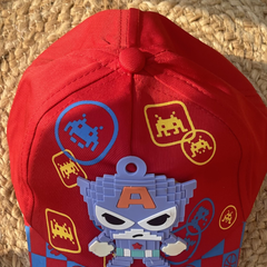 Mini Avenger Hero Pixel Cap