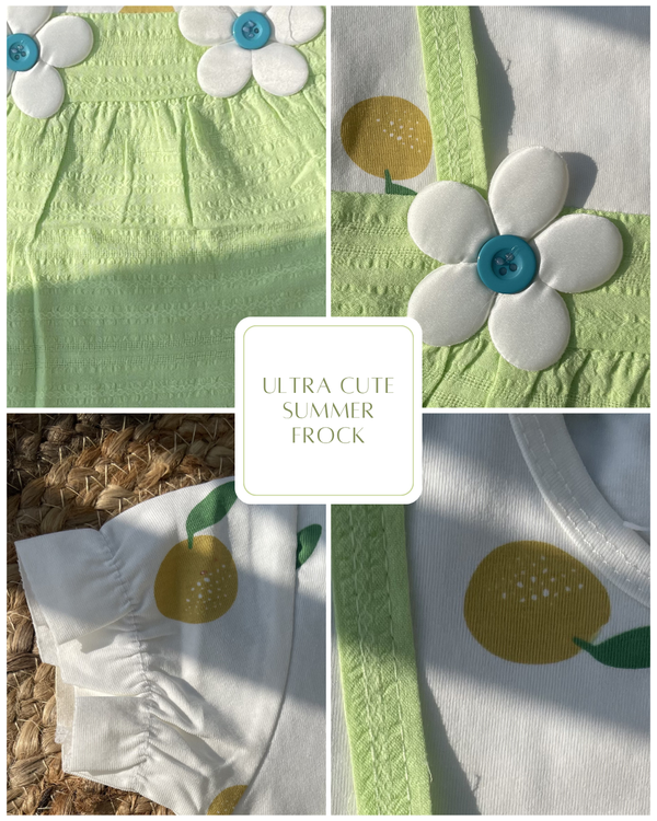 Little Leaf Baby Frock