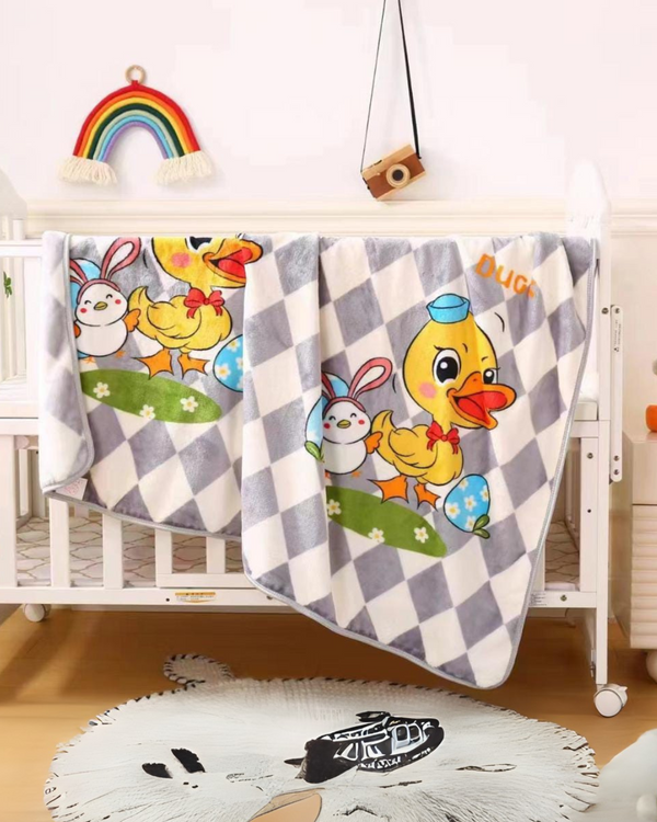 Quack Snug Baby Soft Multi-purpose Blanket – Duck & Bunny Edition