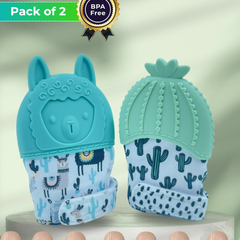 Nom Nom Desert Safari Chewy Hand Gloves Teether