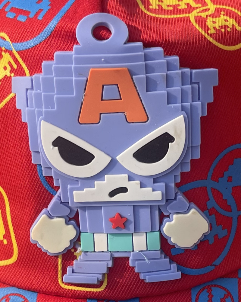 Mini Avenger Hero Pixel Cap