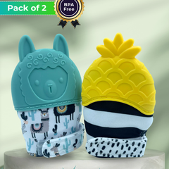 Tropical Munch Duo Chewy Hand Gloves Teether