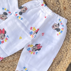 Tiny Smiles 100% Soft Baby Muslin Outfit Set