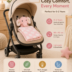 3 in 1 Cloud Cuddle Sheep Pillow Toy With Blanket ☁️🤍