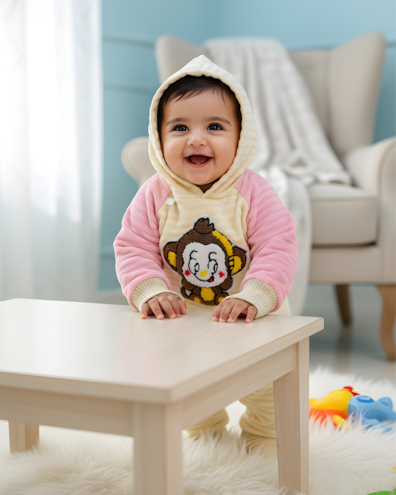 CozyHood Winter Baba Suit Set (Hood + Trouser) Full Set