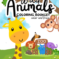 Wild Animal Colouring Book