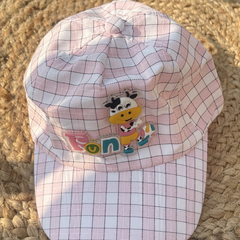 Funny Moo Soft Checks Baby & Toodlers Cap