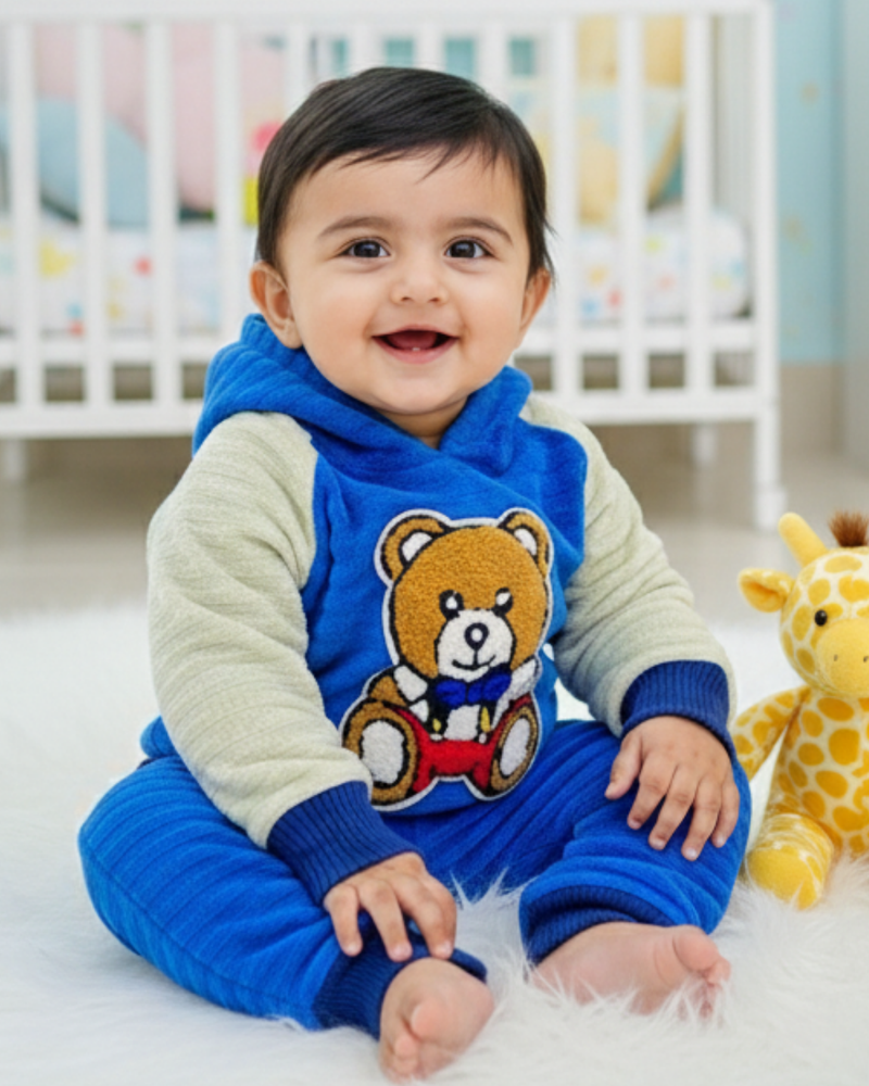 CozyHood Winter Baba Suit Set (Hood + Trouser) Full Set