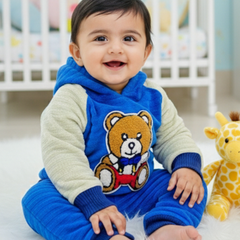 CozyHood Winter Baba Suit Set (Hood + Trouser) Full Set
